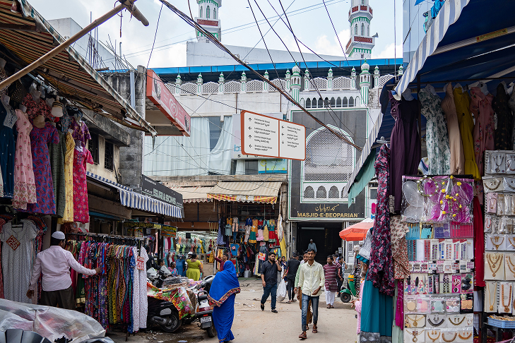 Jumma Masjid Overhead